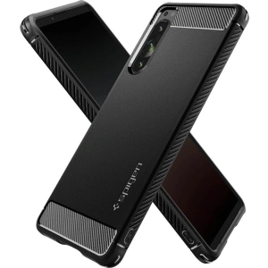 Kup Etui Spigen Rugged Armor Sony Xperia 5 IV Matt Fekete - SPN2596 - {ean13} - Sklep Home Screen