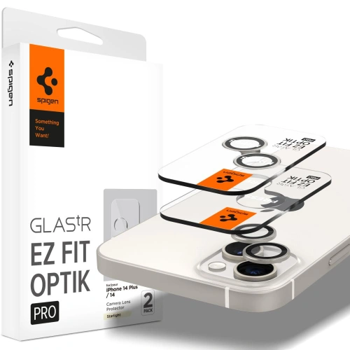 Buy Spigen Optik.tr Camera Protector Apple iPhone 14/14 Plus Starlight [2 PACK] - SPN2599 - {ean13} - Home Screen Store Europe