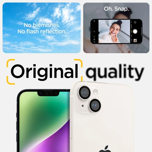Buy Spigen Optik.tr Camera Protector Apple iPhone 14/14 Plus Starlight [2 PACK] - SPN2599 - {ean13} - Home Screen Store Europe