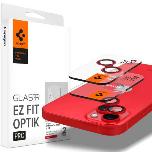 Kup Tvrzené sklo na aparát Spigen Optik.tr Camera Protector Apple iPhone 14/14 Plus Red [2 PACK] - SPN2600 - {ean13} - Sklep Home Screen