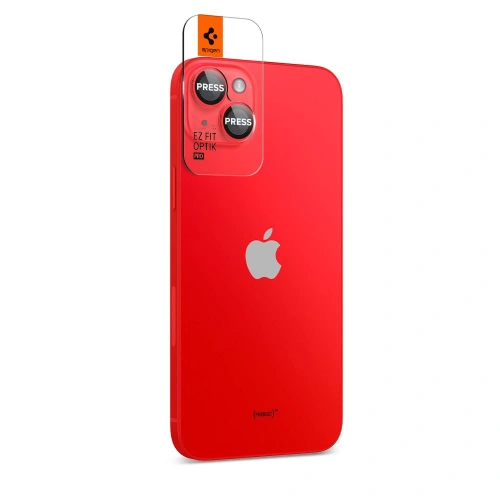 Kup Szkło hartowane na aparat Spigen Optik.tr Camera Protector Apple iPhone 14/14 Plus Red [2 PACK] - SPN2600 - {ean13} - Sklep Home Screen