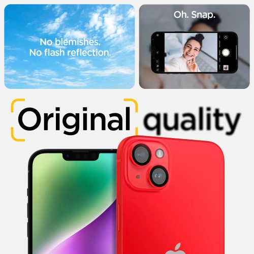 Kup Tvrzené sklo na aparát Spigen Optik.tr Camera Protector Apple iPhone 14/14 Plus Red [2 PACK] - SPN2600 - {ean13} - Sklep Home Screen