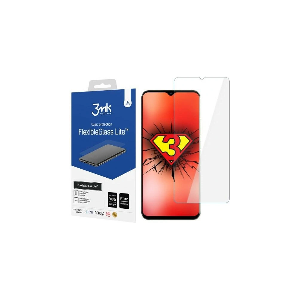 Szkło hybrydowe 3MK FlexibleGlass Lite Realme C31