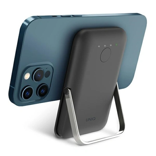 Kup Powerbank UNIQ Hoveo 5000mAh USB-C 20W PD Gyors töltés Vezeték nélküli Magnetic szürke/charcoal grey - UNIQ846 - {ean13} - Sklep Home Screen
