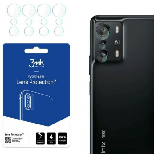 Kup Szkło hybrydowe na obiektyw aparatu 3MK Lens Protect Infinix Zero Ultra 5G [4 PACK] - 5903108497336 - 3MK4377 - Homescreen.pl