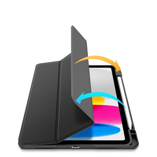 Kup Etui DuxDucis Toby Apple iPad 10.9 2022 (10. generacji) + Pencil holder czarne - DDS1396 - {ean13} - Sklep Home Screen