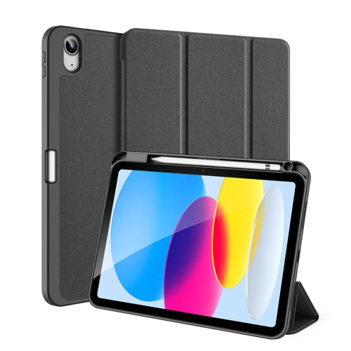 Kup Etui DuxDucis Domo Apple iPad 10.9 2022 (a 10-a generație) + suport pentru creion negru - DDS1397 - {ean13} - Sklep Home Screen