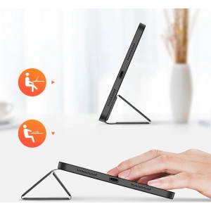 Etui DuxDucis Domo Apple iPad 10.9 2022 (10. generacji) + Pencil holder czarne