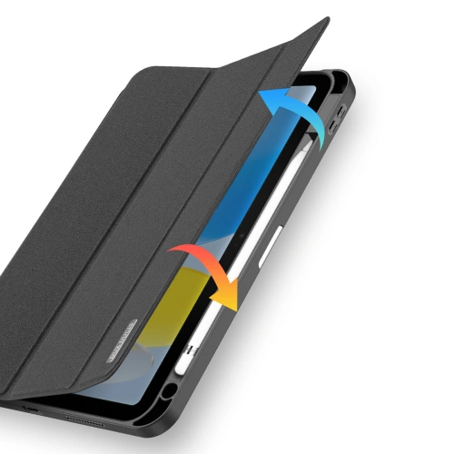Kup Etui DuxDucis Domo Apple iPad 10.9 2022 (a 10-a generație) + suport pentru creion negru - DDS1397 - {ean13} - Sklep Home Screen