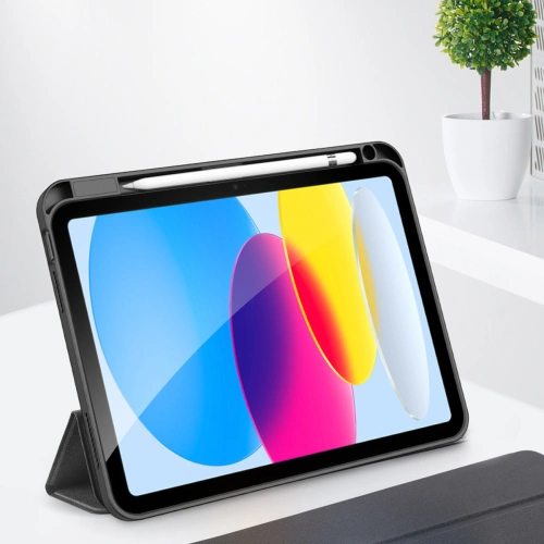 Kup Etui DuxDucis Domo Apple iPad 10.9 2022 (a 10-a generație) + suport pentru creion negru - DDS1397 - {ean13} - Sklep Home Screen