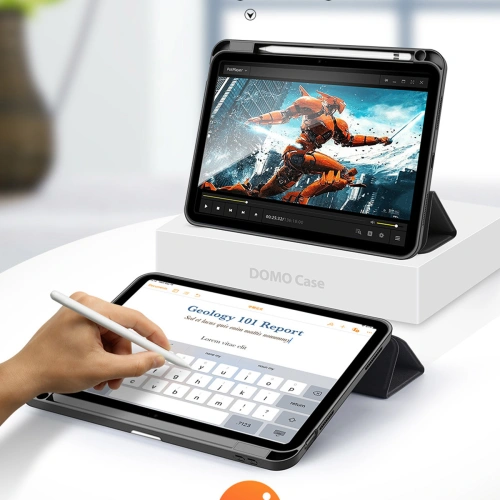 Kup Etui DuxDucis Domo Apple iPad 10.9 2022 (a 10-a generație) + suport pentru creion negru - DDS1397 - {ean13} - Sklep Home Screen