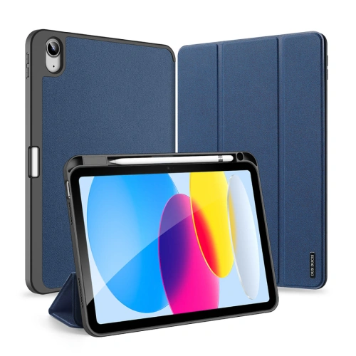 Kup Etui DuxDucis Domo Apple iPad 10.9 2022 (10. generație) + suport pentru creion albastru - DDS1398 - {ean13} - Sklep Home Screen