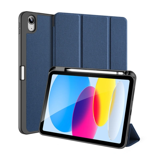 Kup Etui DuxDucis Domo Apple iPad 10.9 2022 (10. generație) + suport pentru creion albastru - DDS1398 - {ean13} - Sklep Home Screen