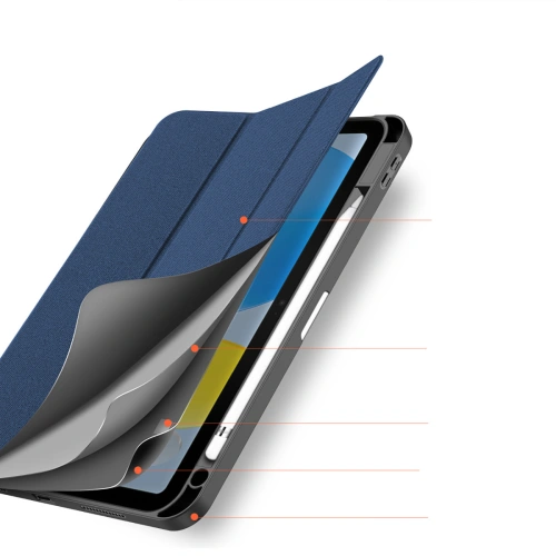 Kup Etui DuxDucis Domo Apple iPad 10.9 2022 (10. generație) + suport pentru creion albastru - DDS1398 - {ean13} - Sklep Home Screen