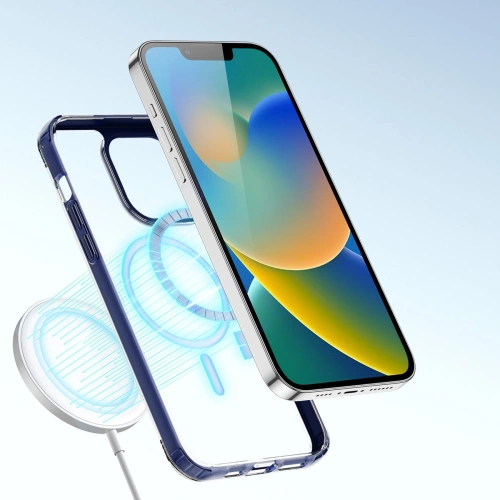 Kup Etui DuxDucis Clin2 MagSafe Apple iPhone 14 Plus / 15 Plus albastre - DDS1405 - {ean13} - Sklep Home Screen