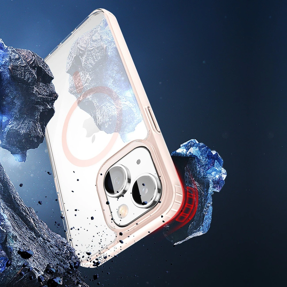 Etui DuxDucis Clin2 MagSafe Apple iPhone 14 Plus / 15 Plus różowe