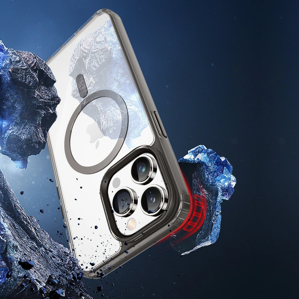 Etui DuxDucis Clin2 MagSafe Apple iPhone 14 Pro szare