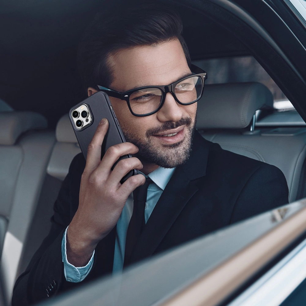 Etui DuxDucis Naples MagSafe Apple iPhone 14 Pro niebieskie