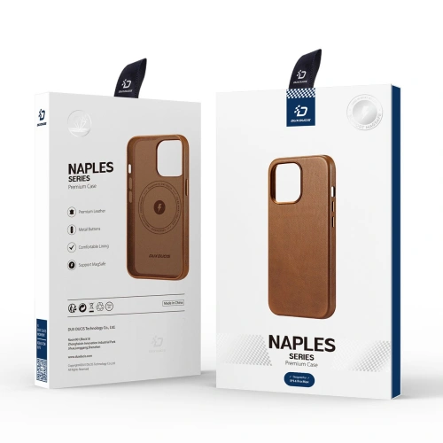 Kup Etui DuxDucis Naples MagSafe Apple iPhone 14 Pro Max brązowe - DDS1419 - {ean13} - Sklep Home Screen