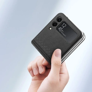 Kup Case DuxDucis Brille Samsung Galaxy Z Flip 3 schwarz - DDS1421 - {ean13} - Sklep Home Screen