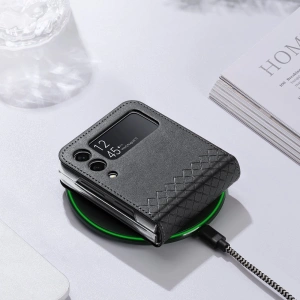 Kup Case DuxDucis Brille Samsung Galaxy Z Flip 3 schwarz - DDS1421 - {ean13} - Sklep Home Screen