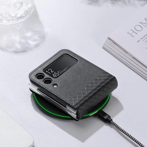 Kup Case DuxDucis Brille Samsung Galaxy Z Flip 3 schwarz - DDS1421 - {ean13} - Sklep Home Screen