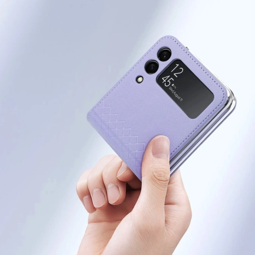 Kup Case DuxDucis Brille Samsung Galaxy Z Flip 3 lila - DDS1422 - {ean13} - Sklep Home Screen