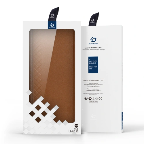 Kup Etui DuxDucis Bril Samsung Galaxy Z Fold 3 brązowe - DDS1426 - {ean13} - Sklep Home Screen
