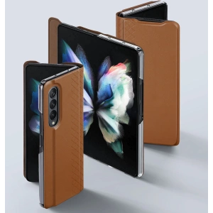 Kup Etui DuxDucis Bril Samsung Galaxy Z Fold 3 brązowe - DDS1426 - {ean13} - Sklep Home Screen