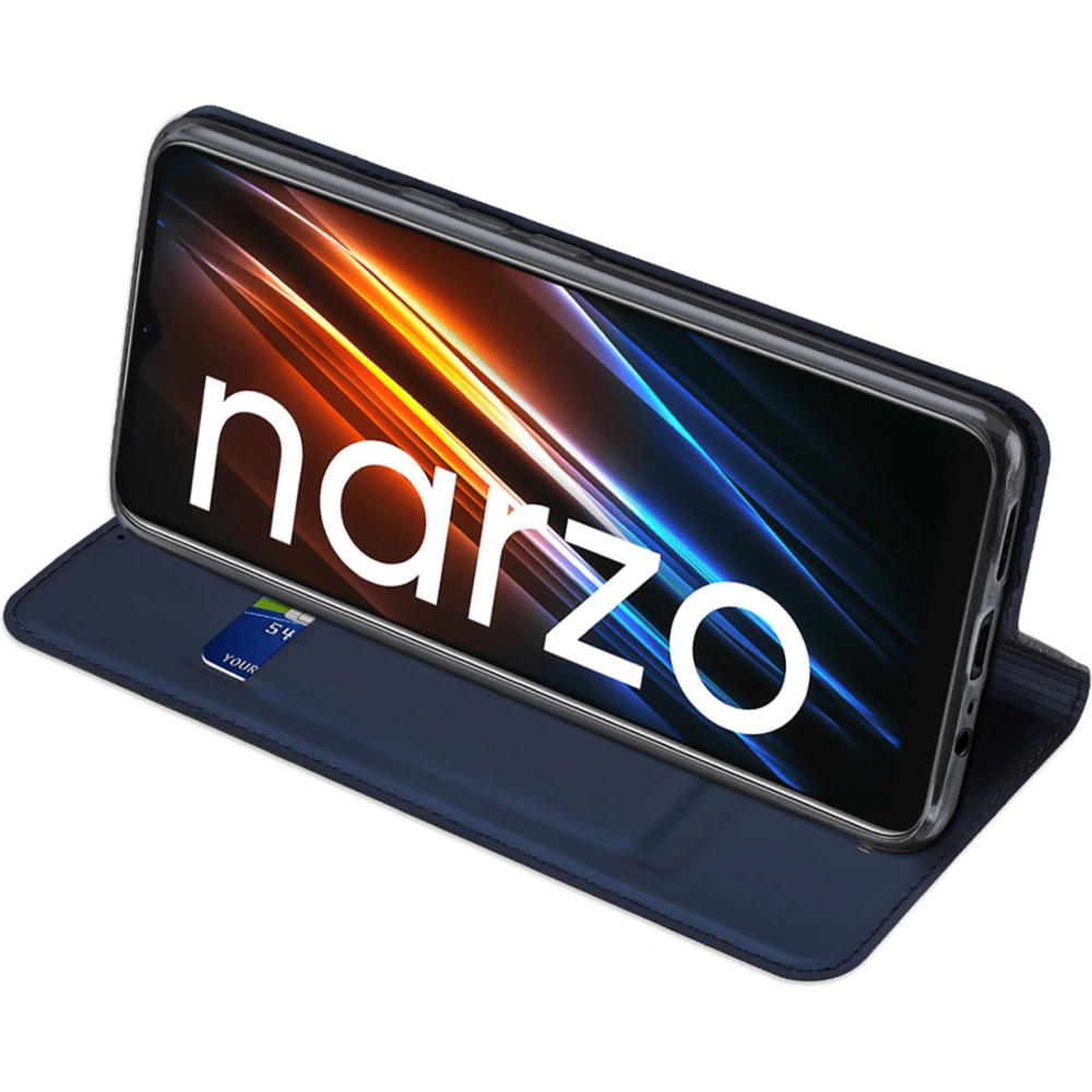 Etui DuxDucis Skin Pro Realme C30/Narzo 50i Prime niebieskie