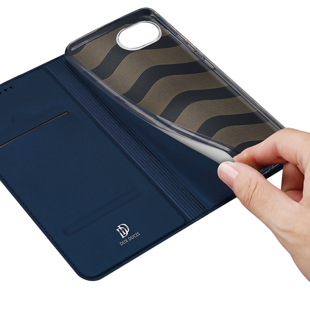 Etui DuxDucis Skin Pro Realme C30/Narzo 50i Prime niebieskie