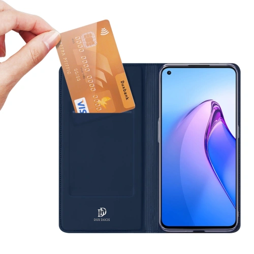 Kup Etui DuxDucis Skin Pro Oppo Reno 8 niebieskie - DDS1437 - {ean13} - Sklep Home Screen