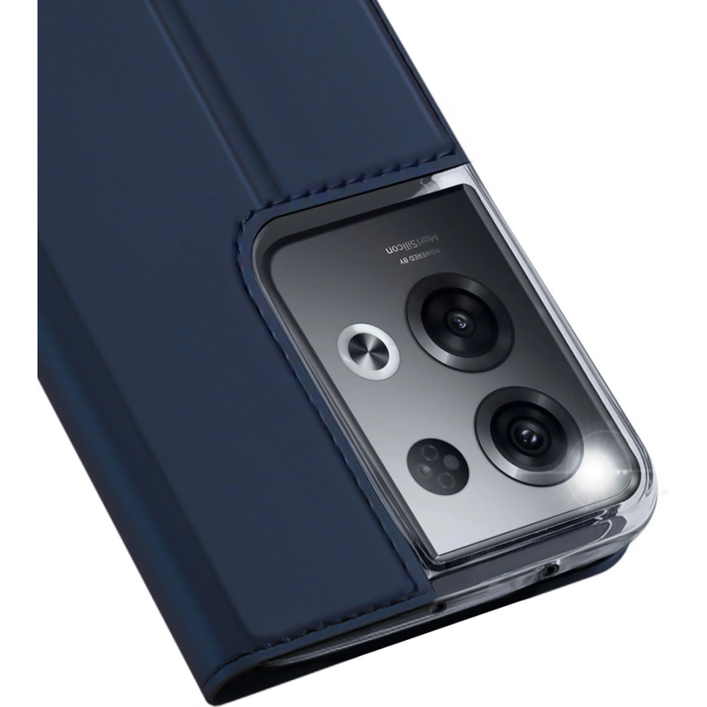 Etui DuxDucis Skin Pro Oppo Reno 8 Pro niebieskie