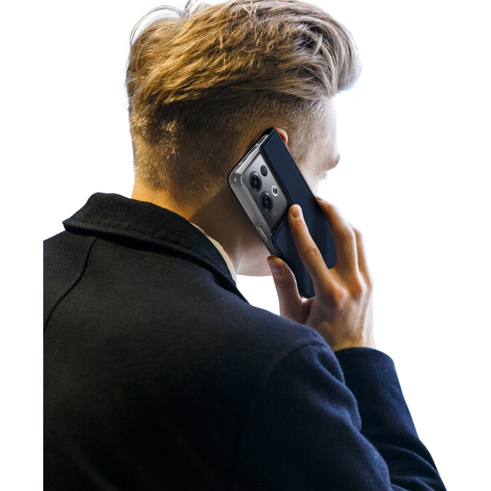 Etui DuxDucis Skin Pro Oppo Reno 8 Pro niebieskie