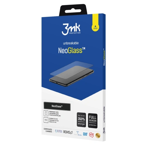 Kup Szkło hybrydowe 3MK NeoGlass Xiaomi Redmi Note 12 Pro/12 Pro+ Plus/12E czarne - 3MK4391 - {ean13} - Sklep Home Screen