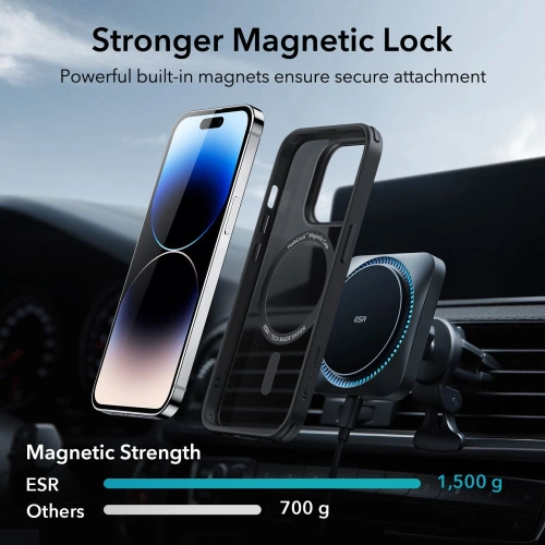 Kup Etui ESR Ch Halolock MagSafe Apple iPhone 14 Pro Max Frosted Black - ESR628 - {ean13} - Sklep Home Screen