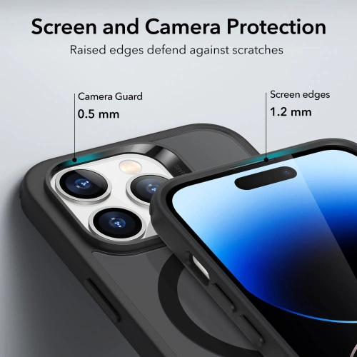 Kup Tok ESR Ch Halolock MagSafe Apple iPhone 14 Pro Max Matt Fekete - ESR628 - {ean13} - Sklep Home Screen