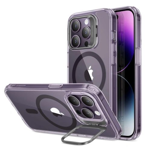 Kup Etui ESR Classic Kickstand Halolock MagSafe Apple iPhone 14 Pro Max Clear/purple - ESR631 - {ean13} - Sklep Home Screen