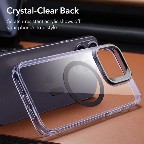 Kup Etui ESR Classic Kickstand Halolock MagSafe Apple iPhone 14 Pro Max Clear/purple - ESR631 - {ean13} - Sklep Home Screen