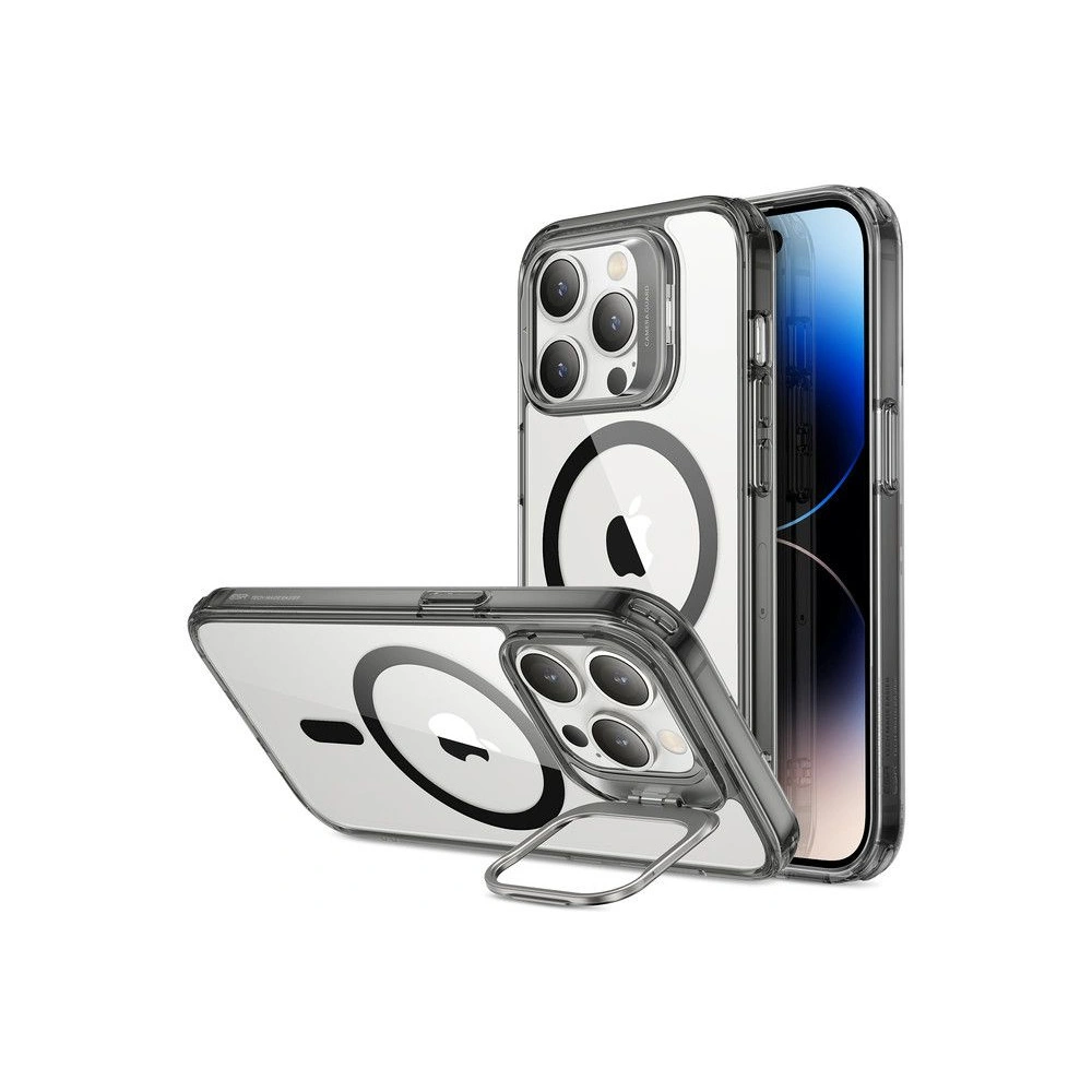 Etui ESR Classic Kickstand Halolock MagSafe Apple iPhone 14 Pro Clear/black