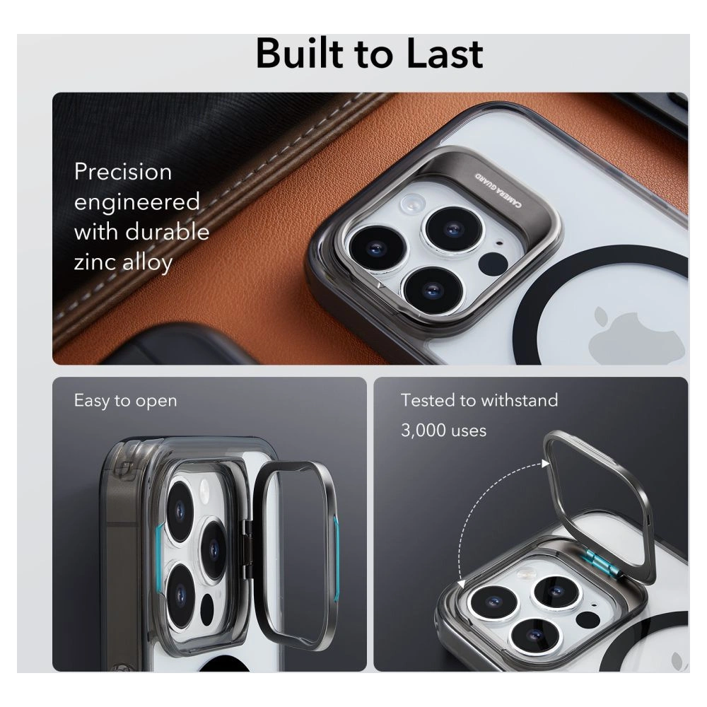 Etui ESR Classic Kickstand Halolock MagSafe Apple iPhone 14 Pro Clear/black