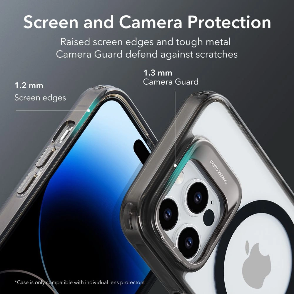 Etui ESR Classic Kickstand Halolock MagSafe Apple iPhone 14 Pro Clear/black