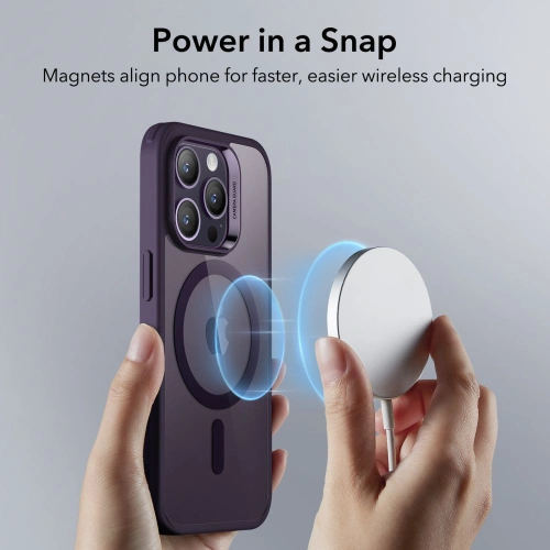Kup Etui ESR Ch Halolock MagSafe Apple iPhone 14 Pro Max Clear/purple - ESR633 - {ean13} - Sklep Home Screen