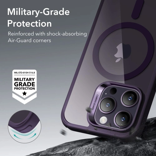 Kup Etui ESR Ch Halolock MagSafe Apple iPhone 14 Pro Max Clear/purple - ESR633 - {ean13} - Sklep Home Screen