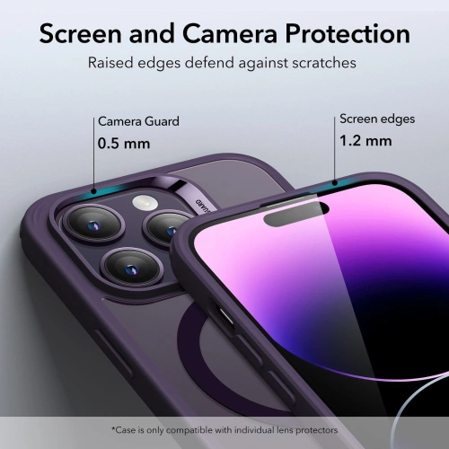 Kup Etui ESR Ch Halolock MagSafe Apple iPhone 14 Pro Max Clear/purple - ESR633 - {ean13} - Sklep Home Screen
