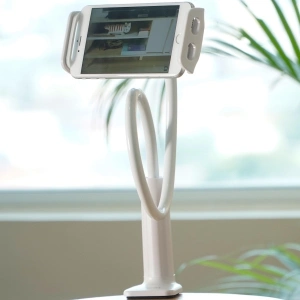 AWEI X3 Desk Holder 4-10,5 inch white
