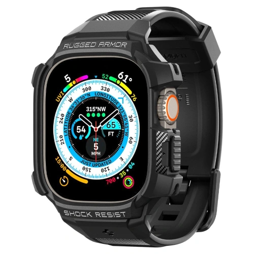 Kup Spigen Rugged Armor Pro Apple Watch Ultra 49mm Schwarz - SPN2601 - {ean13} - Sklep Home Screen