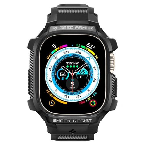 Kup Spigen Rugged Armor Pro Apple Watch Ultra 49mm Schwarz - SPN2601 - {ean13} - Sklep Home Screen