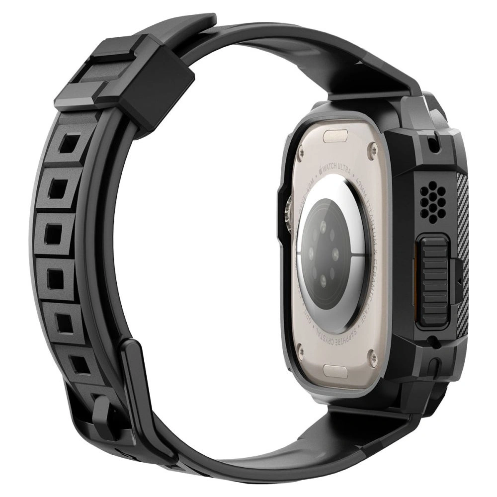 Pasek Spigen Rugged Armor Pro Apple Watch Ultra 1 / 2 / 3 49mm Black