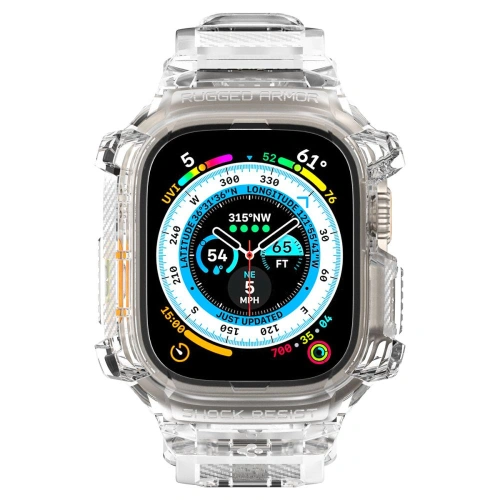 Kup Belt Spigen Rugged Armor Pro Apple Watch Ultra 49mm Crystal Clear - SPN2602 - {ean13} - Sklep Home Screen